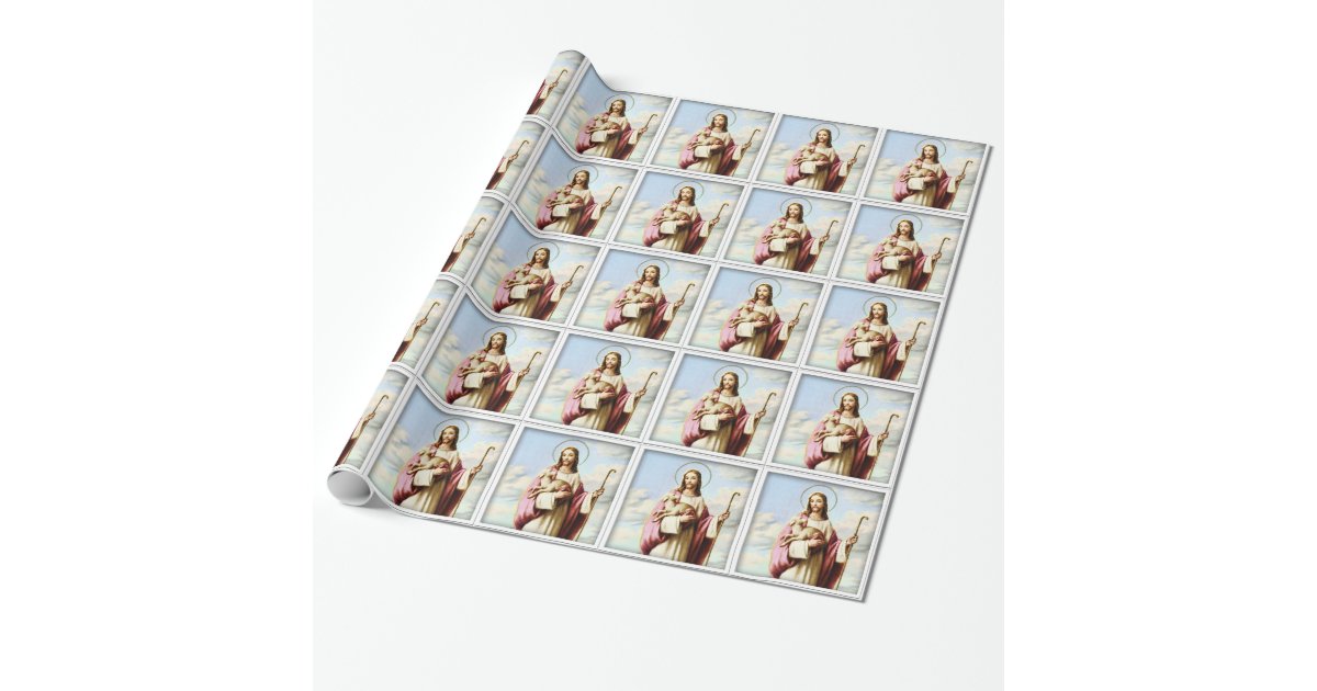 Jesus Christ Wrapping Paper | Zazzle