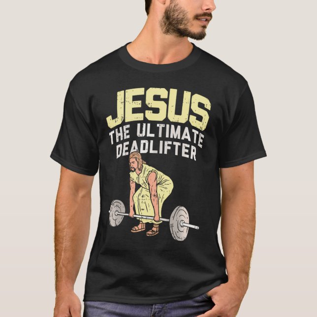 Jesus Christian Cross Hunting American Flag Camo D T-Shirt (Front)