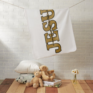Jesus Christian Faith John 14:6 KJV Bible Verse Baby Blanket