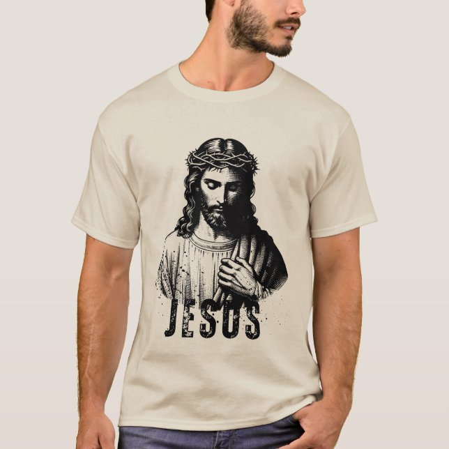 Jesus, Christian T-Shirt (Front)