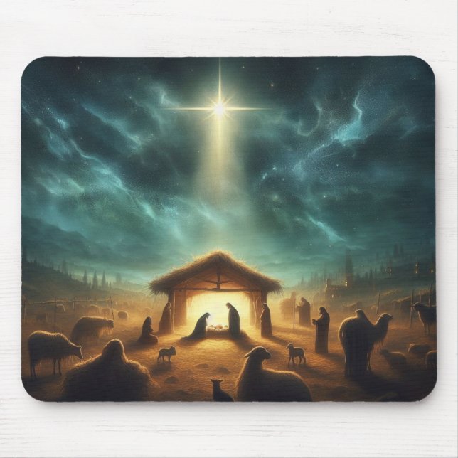 Jesus/Christmas/Nativity Mousepad (Front)