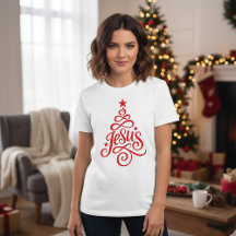 Jesus Christmas Tree - Christian Holiday