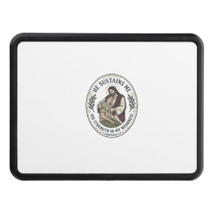 Jesus Chronic Illness Encouragement T-Shirt Inspir Hitch Cover