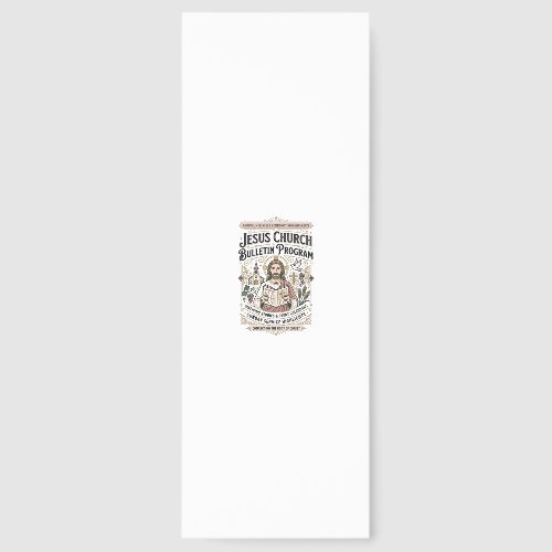 Jesus Church Bulletin Program Jesus Church Bulleti Bookmarks
