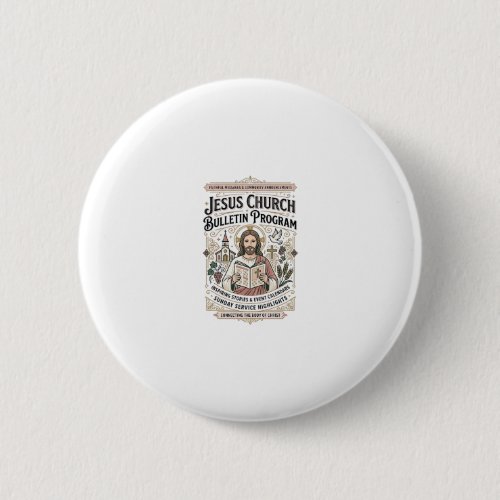 Jesus Church Bulletin Program Jesus Church Bulleti Button