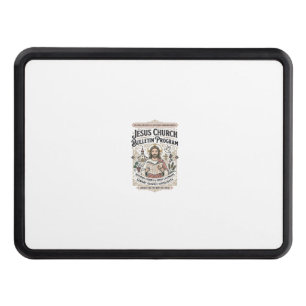 Jesus Church Bulletin Program Jesus Church Bulleti Hitch Cover