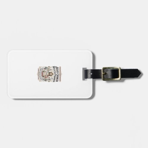 Jesus Church Bulletin Program Jesus Church Bulleti Luggage Tag