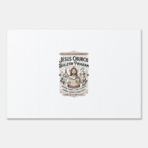 Jesus Church Bulletin Program Jesus Church Bulleti Sign