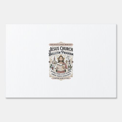Jesus Church Bulletin Program Jesus Church Bulleti Sign