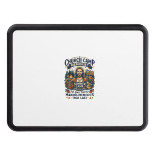 Jesus Church Camp VBS Nostalgia Shirt Faith Based  Hitch Cover