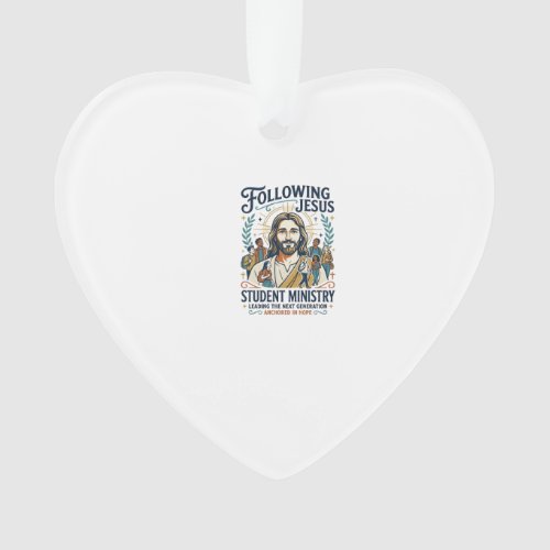 Jesus Church Merch Youth Camp Style Shirt Faith Ba Ornament
