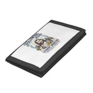 Jesus Church Merch Youth Camp Style Shirt Faith Ba Trifold Wallet