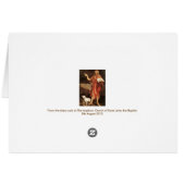 Jesus cleanses the temple cards (Back Horizontal)