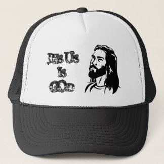 jesus-clip-art, JESUS, IS, GOD Trucker Hat