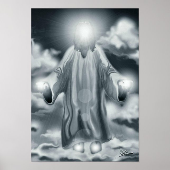 JESUS CLOUDS POSTER (Front)