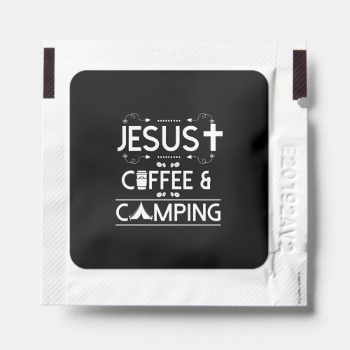 Jesus Coffee And Camping Hand Sanitizer Packet