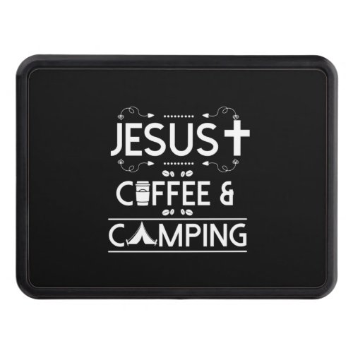 Jesus Coffee And Camping Hitch Cover