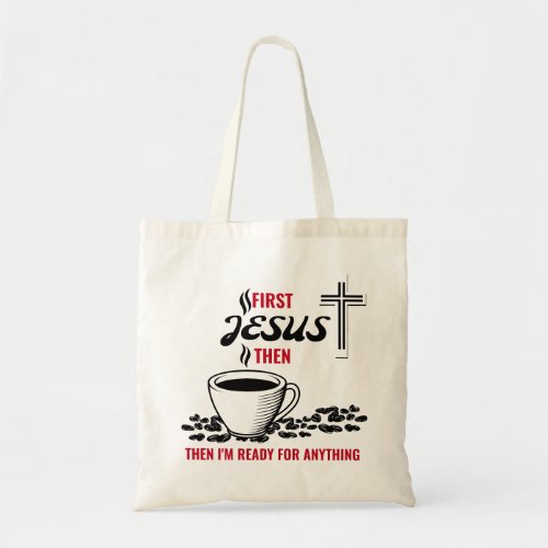 Jesus Coffee Lover Tote Bag