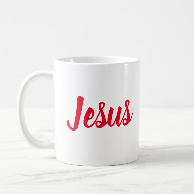 JESUS COFFEE MUG (Left)