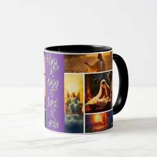 Jesus Collage Mug