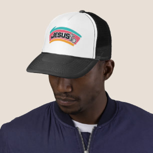 JESUS - Colorful and Sporty Trucker Hat