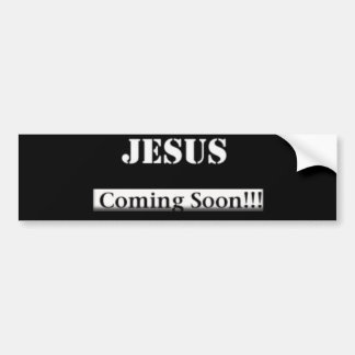 Jesus Coming Soon! Bumper Sticker