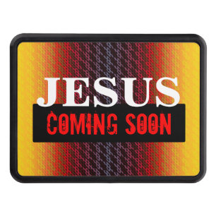 JESUS COMING SOON HITCH COVER