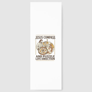 Jesus Compass And Puzzle Life Direction Jesus Comp Bookmarks