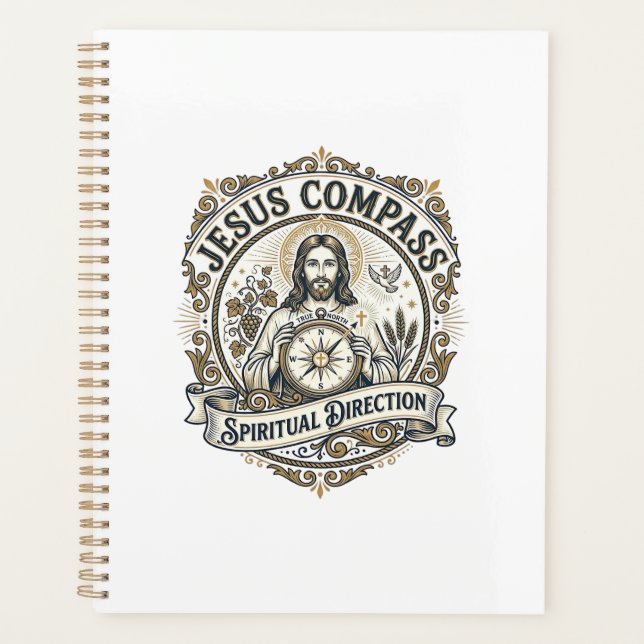 Jesus Compass Spiritual Direction Jesus Compass Sp Planner (Front)