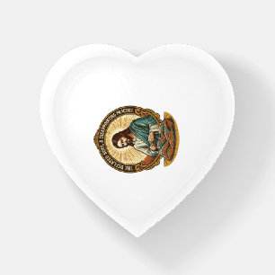 Jesus Completely Deflated Flat Yoga Ball Gym Humor Paperweight