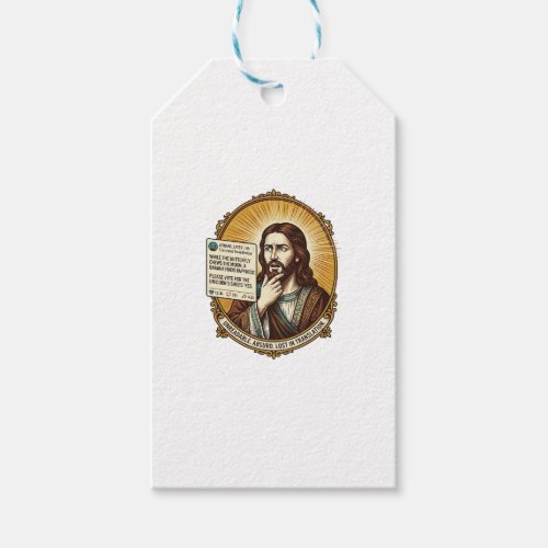 Jesus Confused Auto Translate Post Fail Social Hum Gift Tags