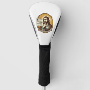 Jesus Confused Auto Translate Post Fail Social Hum Golf Head Cover