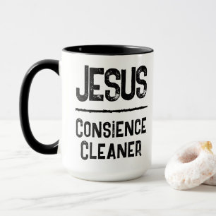 Jesus Conscience Cleaner Christian Faith Statement Mug