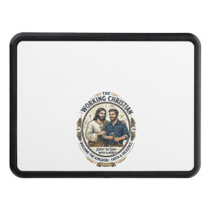 Jesus Construction Trades Shirt Christian Graphic_ Hitch Cover