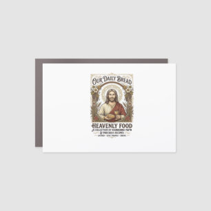 Jesus Cookbook Recipe Card Aesthetic Vintage Shirt Car Magnet