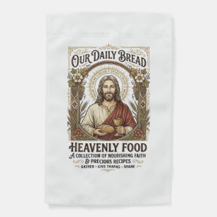 Jesus Cookbook Recipe Card Aesthetic Vintage Shirt Garden Flag