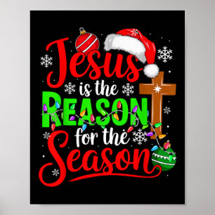 Jesus Costume Proud Reason For Season Christmas Sa Poster