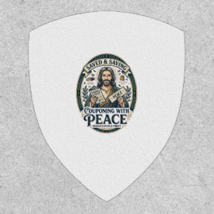 Jesus Coupon Thrift Frugal Shirt Faith Based Desig Patch