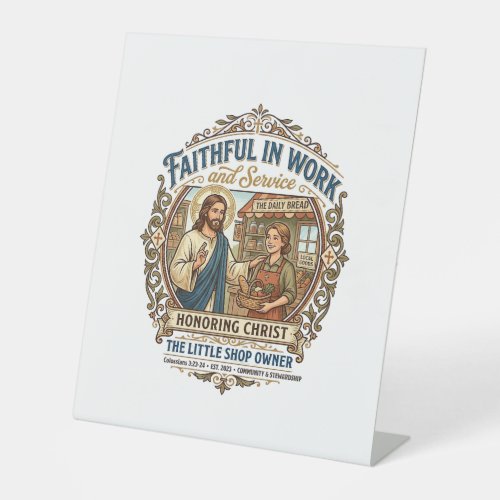 Jesus Craft Seller Etsy Maker Shirt Faith Based De Pedestal Sign