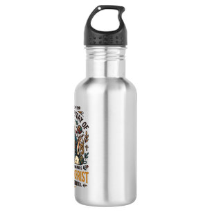 Jesus Crochet Knitting T-Shirt Inspirational Faith Stainless Steel Water Bottle