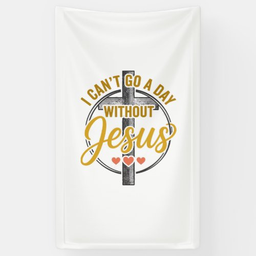 Jesus Cross Christian Typography Shirt Design_1 Banner