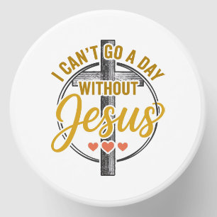 Jesus Cross Christian Typography Shirt Design_1 Mini Candle Favors