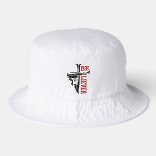 Jesus Cross Nail Design – Powerful Christian Bucket Hat
