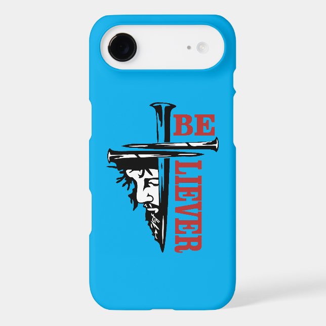 Jesus Cross Nail Design – Powerful Christian iPhone Case (Back)