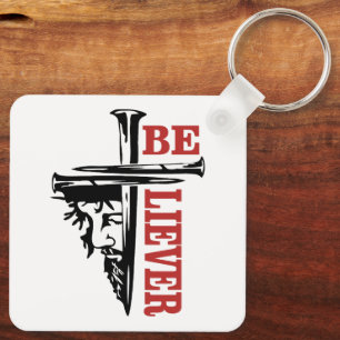 Jesus Cross Nail Design – Powerful Christian Keychain