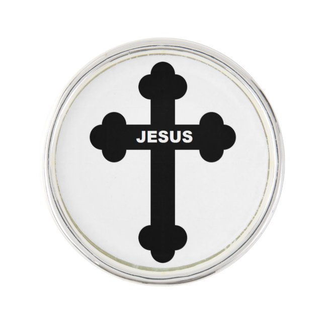 JESUS CROSS PIN (Front)