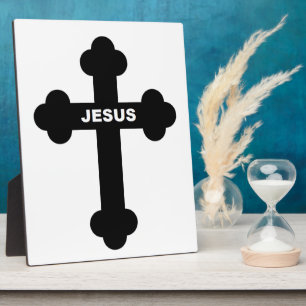 JESUS CROSS PLAQUE