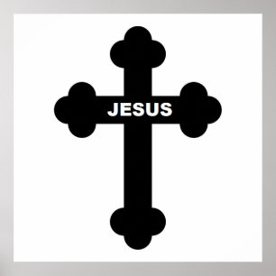JESUS CROSS POSTER