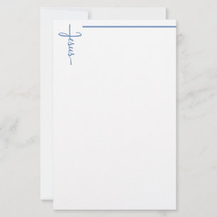 Jesus Cross Stationery