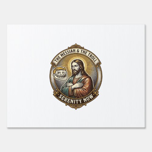 Jesus Crossing Arms Internet Troll Face Emoji Humo Sign